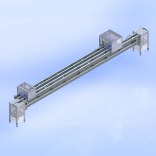 Líneas flexibles de montaje de aluminio