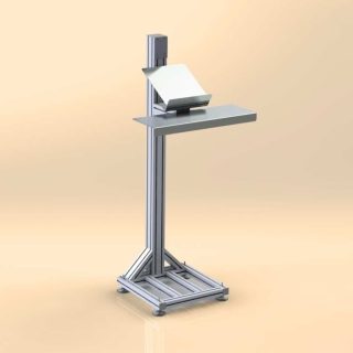 Puestos informáticos industriales de aluminio