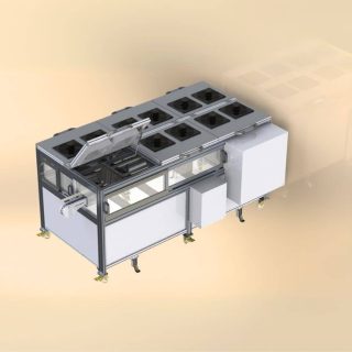 Sistema de refrigerado en proceso de producción